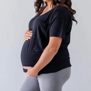 Kyte Baby Women’s V-Neck Midnight